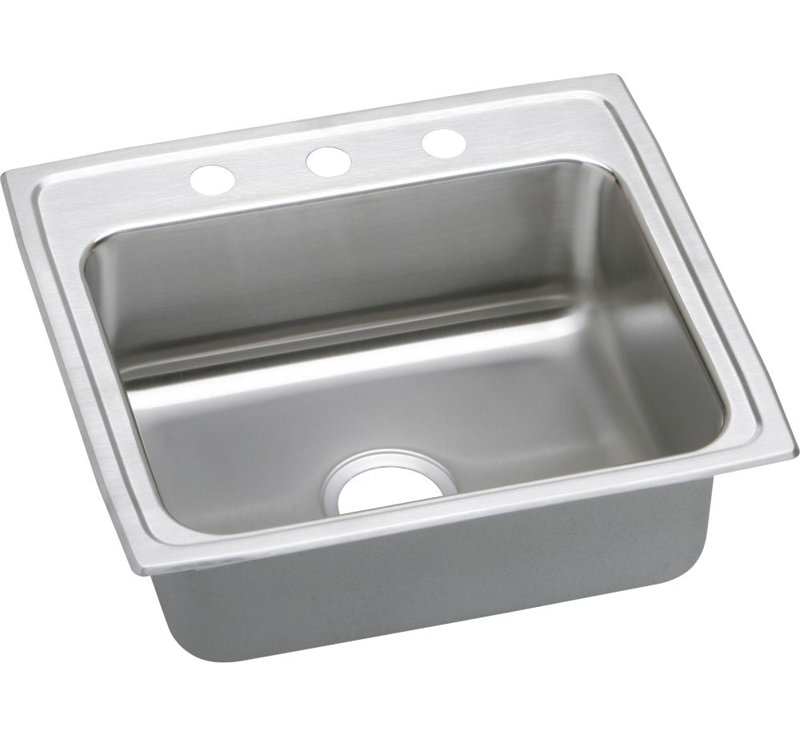 Elkay 22" x 19.5" Kitchen Sink with Faucet Wayfair